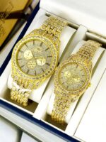 Couple Pair Watch Set – Stylish His & Her Matching Wristwatches - Image 2