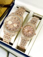 Couple Pair Watch Set – Stylish His & Her Matching Wristwatches - Image 5