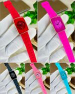 "Girls Long Dial Watch – Stylish Slim Strap Fashion Wristwatch" - Image 7