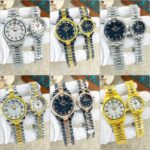 "Fancy Couple Pair Watch – Stylish Men & Women Wristwatch Set" - Image 5