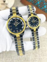 "Fancy Couple Pair Watch – Stylish Men & Women Wristwatch Set" - Image 7